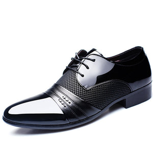 Business Flat Shoes Black Brown for Men